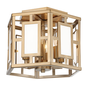Libby Langdon for Crystorama Hillcrest 6 Light Vibrant Gold Ceiling Mount