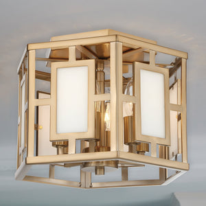 Libby Langdon for Crystorama Hillcrest 6 Light Vibrant Gold Ceiling Mount
