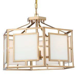 Libby Langdon For Crystorama Hillcrest 6 Light Vibrant Gold Chandelier