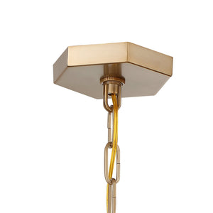 Libby Langdon For Crystorama Hillcrest 6 Light Vibrant Gold Chandelier