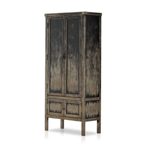 HITCHENS CABINET-WORN BLACK