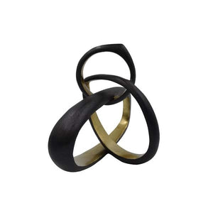 Worlds Away Hitch Abstract Metal Sculpture