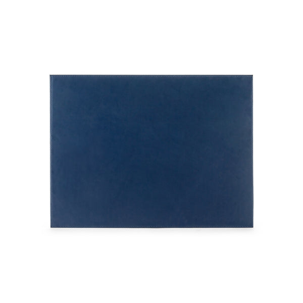 Desk Blotter in Navy Blue Hunter Collection Villa & House