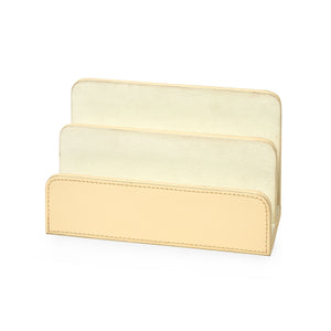 Letter Caddy in Ivory | Hunter Collection | Villa & House