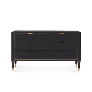 Extra Large 6-Drawer in Black | Hunter Collection | Villa & House