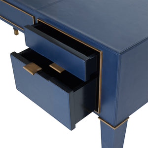 Desk in Navy Blue | Hunter Collection | Villa & House