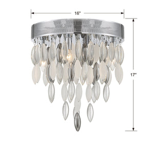 Hudson 4 Light Chrome Ceiling Mount