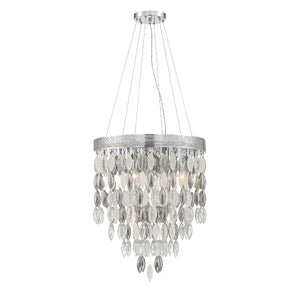 Hudson 9 Light Chrome Chandelier