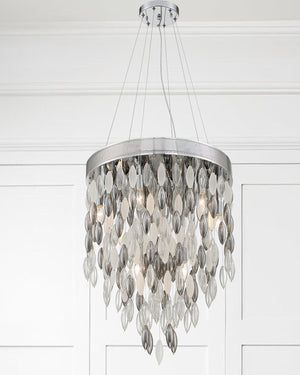 Hudson 9 Light Chrome Chandelier