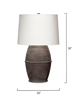 Antiquity Table Lamp - Dark Grey