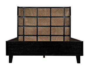 Porto Bed A with Headboard And Frame, Queen