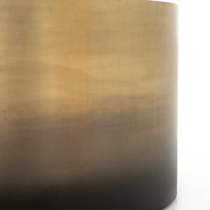 Cameron Ombre Bunching Table-Ombre Brass