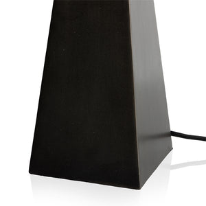 Leander Table Lamp-Pewter