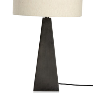 Leander Table Lamp-Pewter