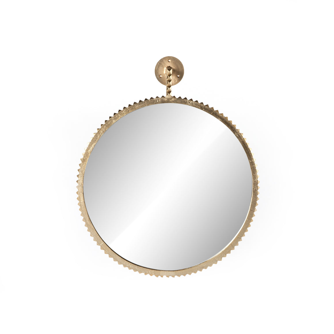 Cru Large Textured Mirror - Gold