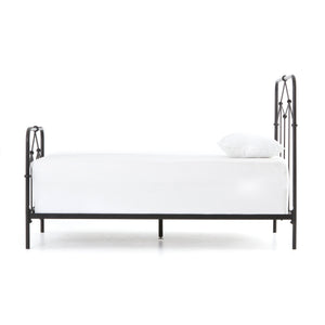 Casey Iron Twin Bed - Black