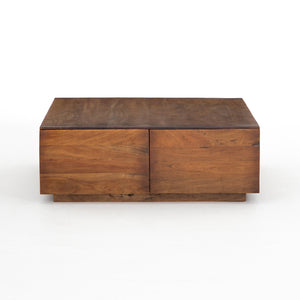 Duncan Storage Coffee Table - Reclaimed Wood