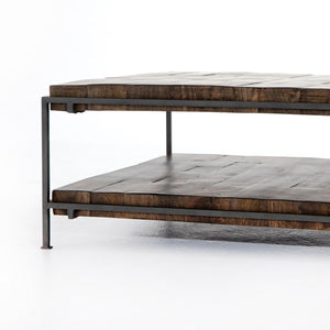 Simien Square Coffee Table-Gunmetal