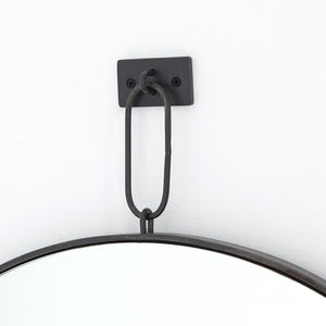 Vina Mirror-Antiqued Iron