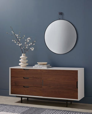 Vina Mirror-Antiqued Iron