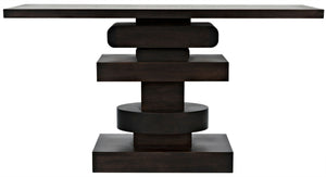 Solange Console - Ebony Walnut