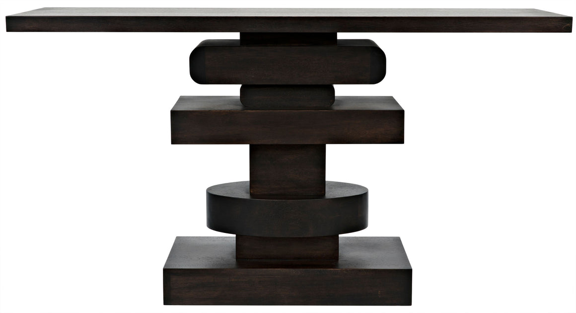 Solange Console - Ebony Walnut