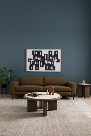 Amaud Rug, 9x12'-Brown, Cream