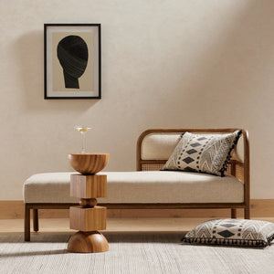 Amaud Rug, 9x12'-Brown, Cream
