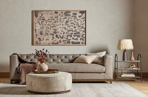 Amaud Rug, 9x12'-Brown, Cream