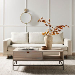 Amaud Rug, 8x10'-Brown, Cream