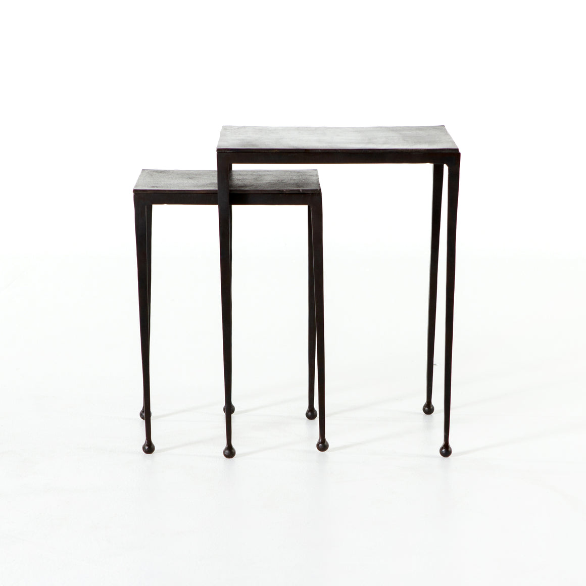 Dalston Nesting End Tables - Antique Rust