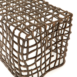 Zander Outdoor Bench - Aged Bronze