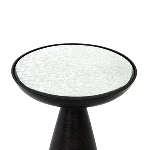 Marlow Mod Pedestal Table - Brushed Bronze