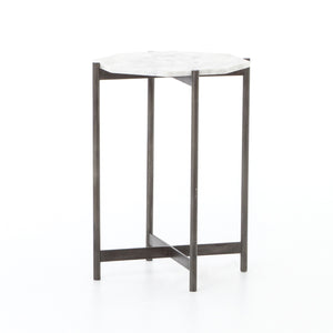 Adair Side Table - Hammered Grey