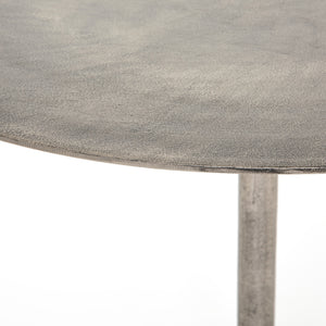 Simone Bistro Table - Raw Antique Nickel