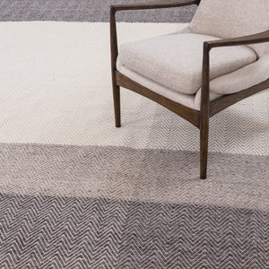 Color Block Chevron Rug, 9X12'
