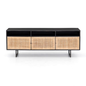 Carmel Media Console-Black Wash