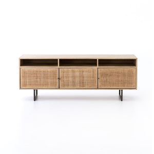 Carmel Media Console-Natural Mango
