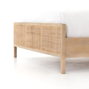 Sydney King Bed-Natural