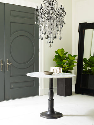 Lucy Marble & Iron Bistro Table
