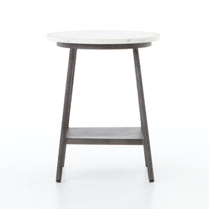 Lark Round Bedside Table
