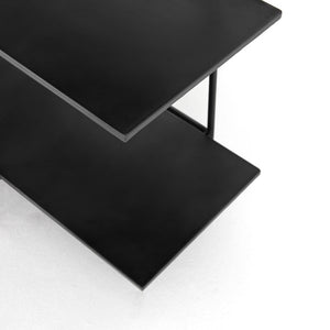 Vito Bookshelf-Distressed Iron