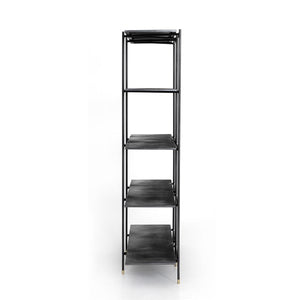 Vito Bookshelf-Distressed Iron