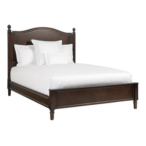 Isabella Luxe Wood Panel Bed – Available in 4 Sizes