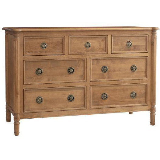 Isabella Lowboy 7-Drawer Dresser