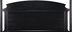 Douglas Bed, Eastern King - Hand Rubbed Black