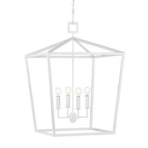 Denison White Grande Chandelier