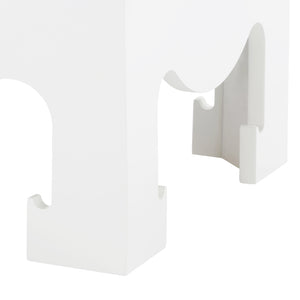 3-Drawer Side Table in White | Jacqui Collection | Villa & House