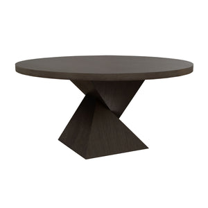 Newport Dining Table in Dark Espresso Oak