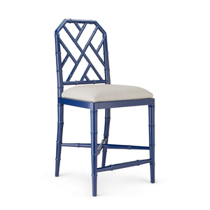 Counter Stool in Deep Sea Blue | Jardin Collection | Villa & House